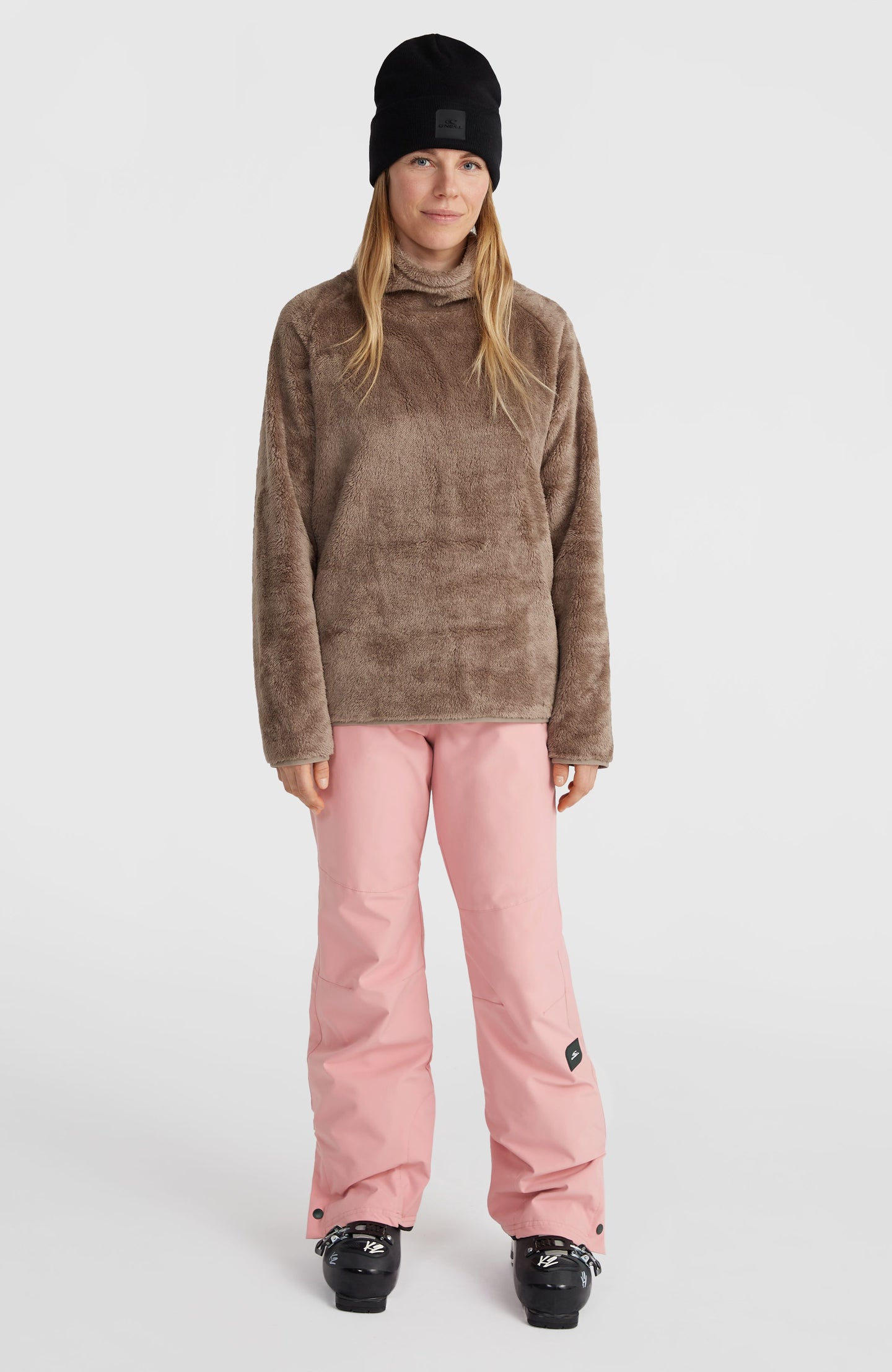 Fuzzy Fleece - Concrete