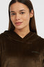 Fwc'Cruz Velour Hoodie - Coffee Bean