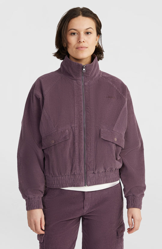 Surf Heroes Cord Jacket - Mauve Miracle