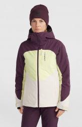 Carbonite Snow Jacket - Aubergine Colour Block