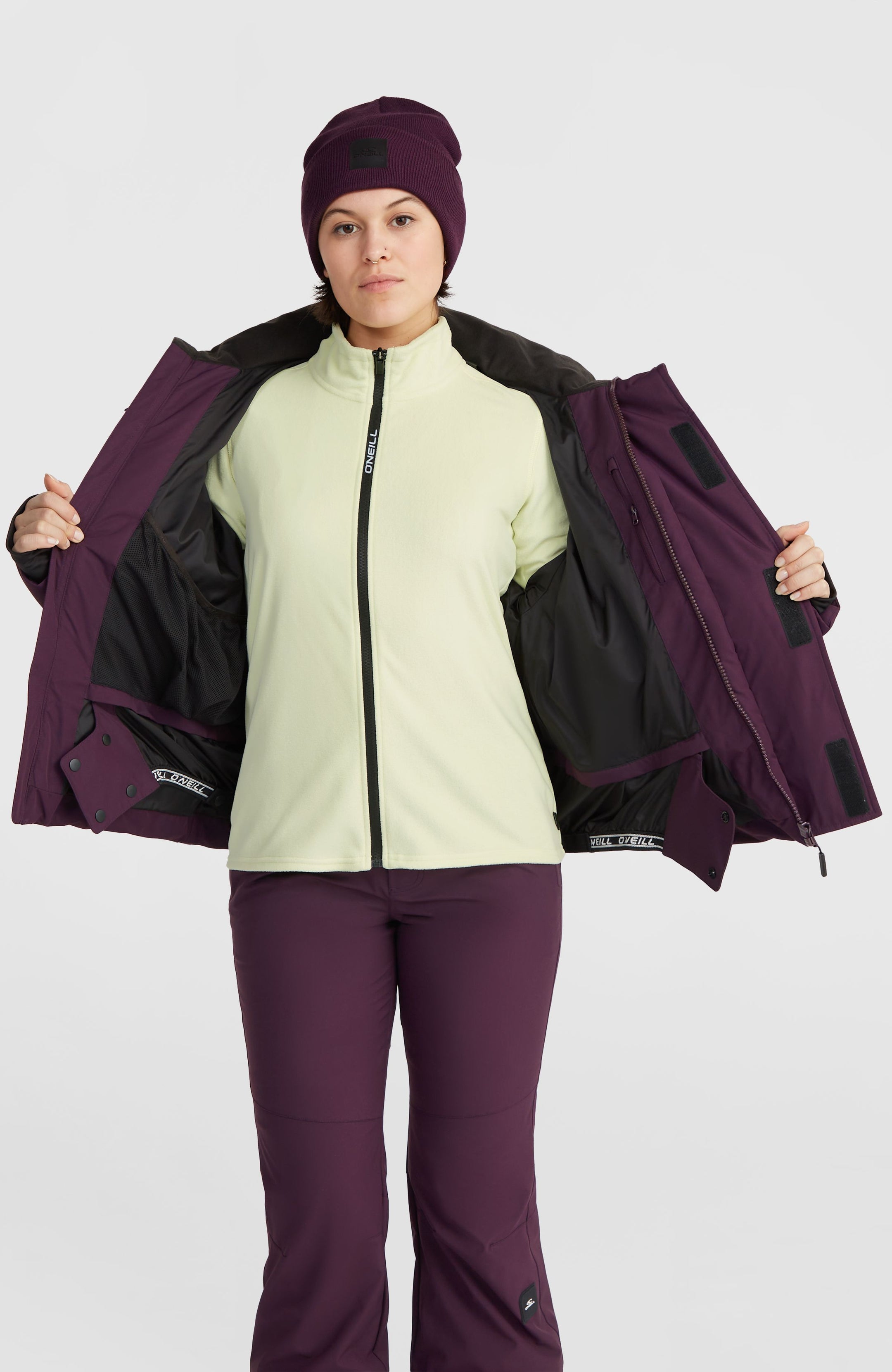 Z.E.N. Hybrid Jacket - Aubergine