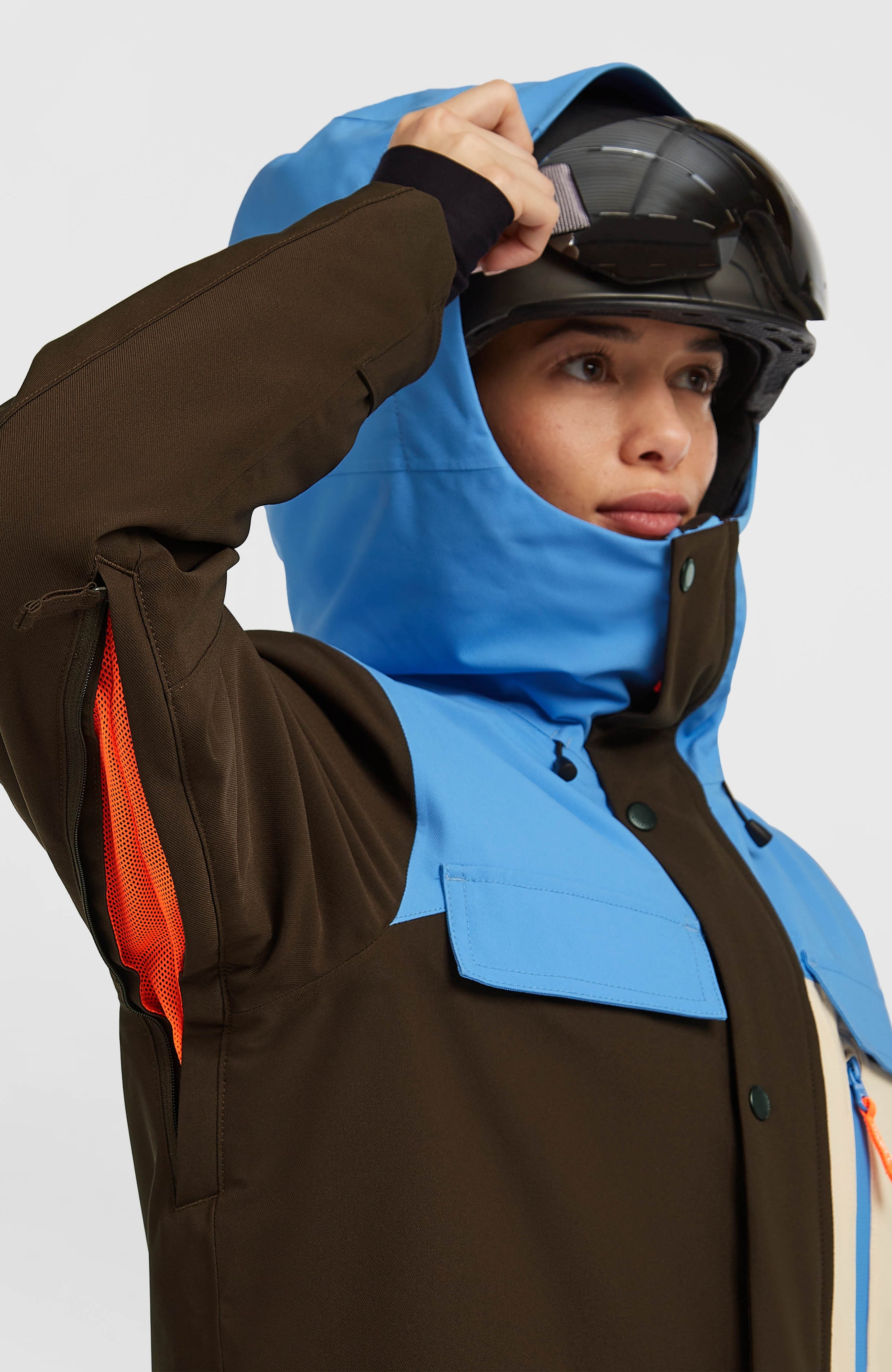 Fwc'Peak Pro Snow Jacket - Blue Poppy Colour Block