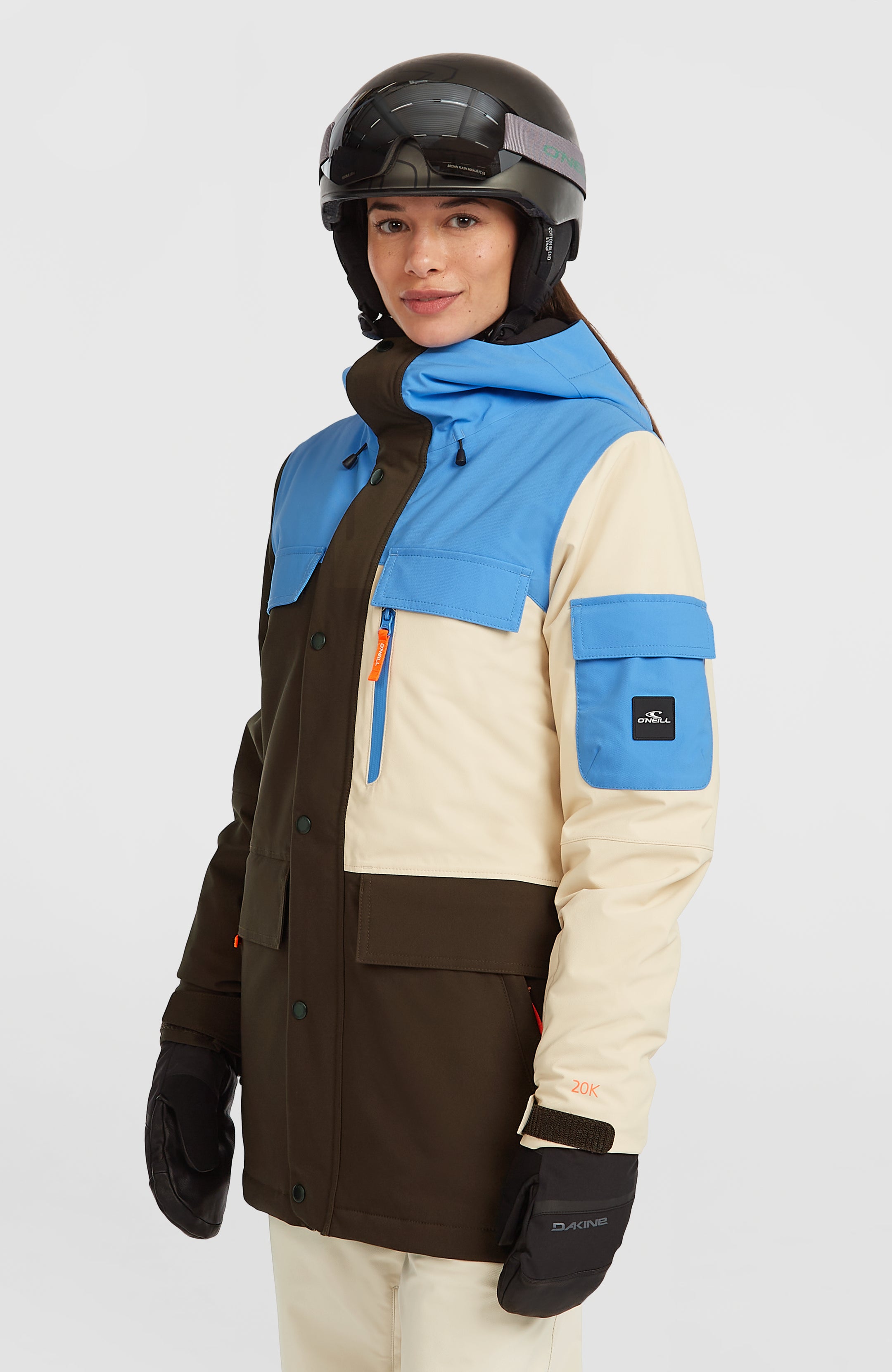 Fwc'Peak Pro Snow Jacket - Blue Poppy Colour Block