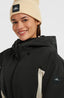 Fwc'Cruz Hybrid Belted Snow Jacket - Black Out Colour Block