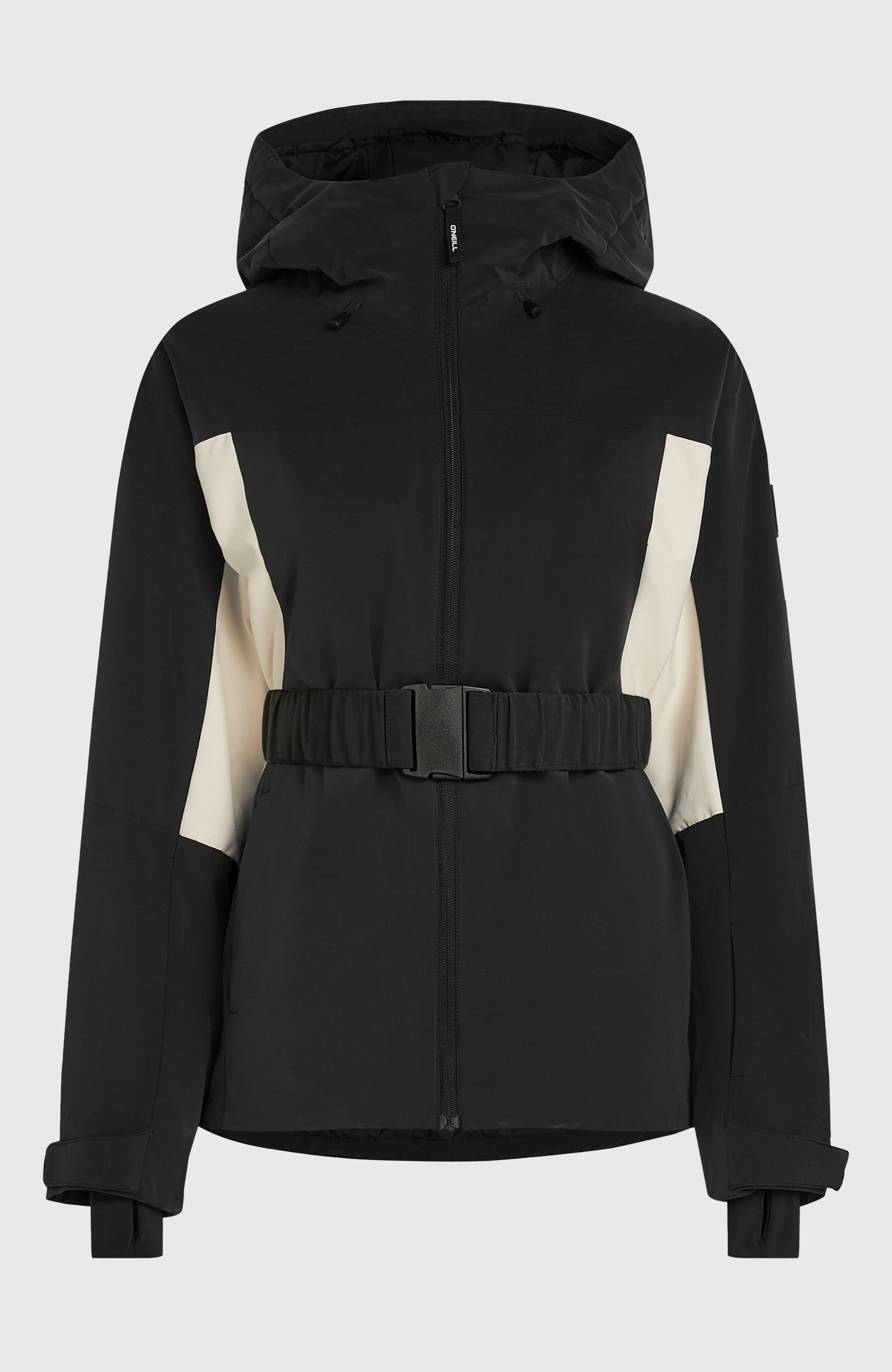 Fwc'Cruz Hybrid Belted Snow Jacket - Black Out Colour Block