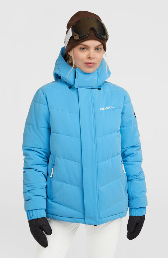 Fwc'Cruz Hybrid Puffer Snow Jacket - Blue Poppy