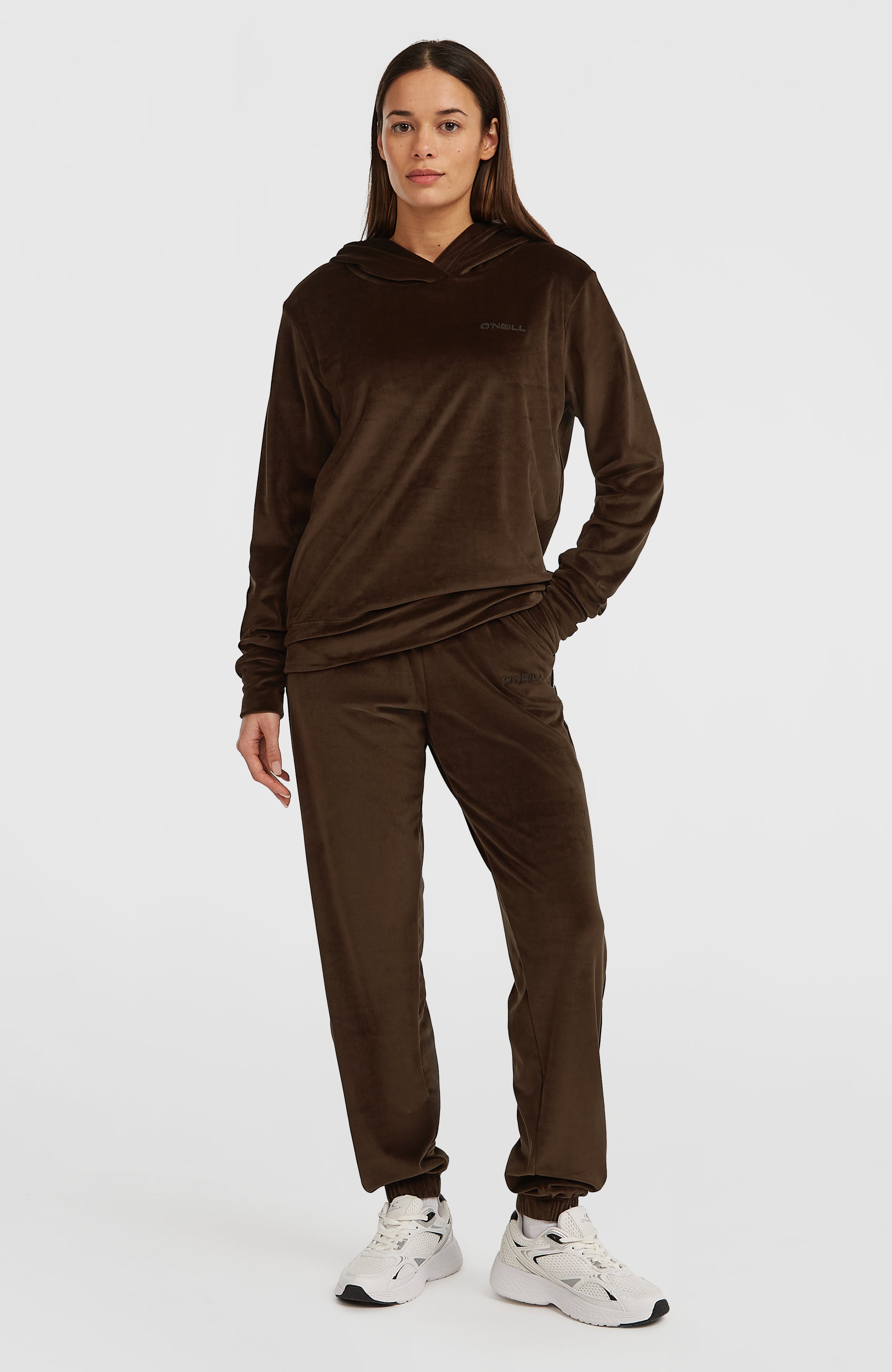 Fwc'Cruz Velour Sweatpants - Coffee Bean