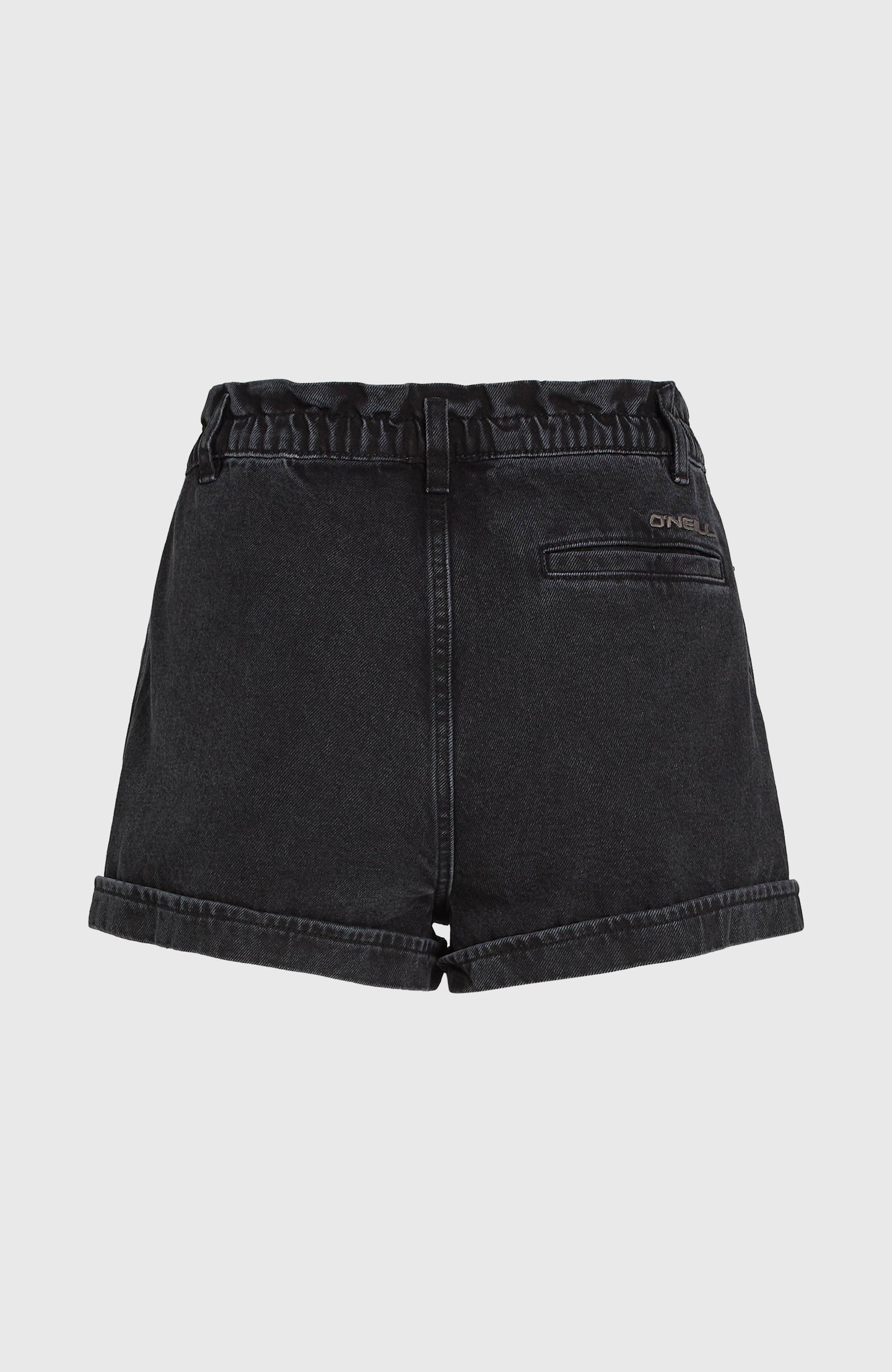 Tasia Paperbag Shorts - Black Out