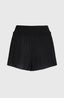 Johnny Smocked Waist Shorts - Black Out