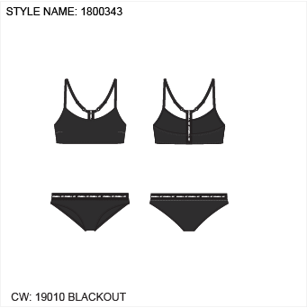 Sport Bikini Set - Black Out