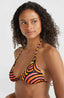 Capri - Bondey Bikini Set - Orange Rainbow Stripe