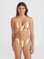 Wave Skye Bikini Set - Orange Multistripe