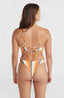 Wave Skye Bikini Set - Orange Multistripe