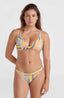 Pismo Flamenco Wow Bikini - Yellow Art Geo