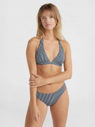 Essentials Maria Cruz Bikini Set - Black Simple Stripe