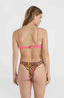 Skye Bikini Bottom - Orange Rainbow Stripe