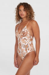 Saltwater Jaida Crochet Swimsuit - Orange Jungle Paisey