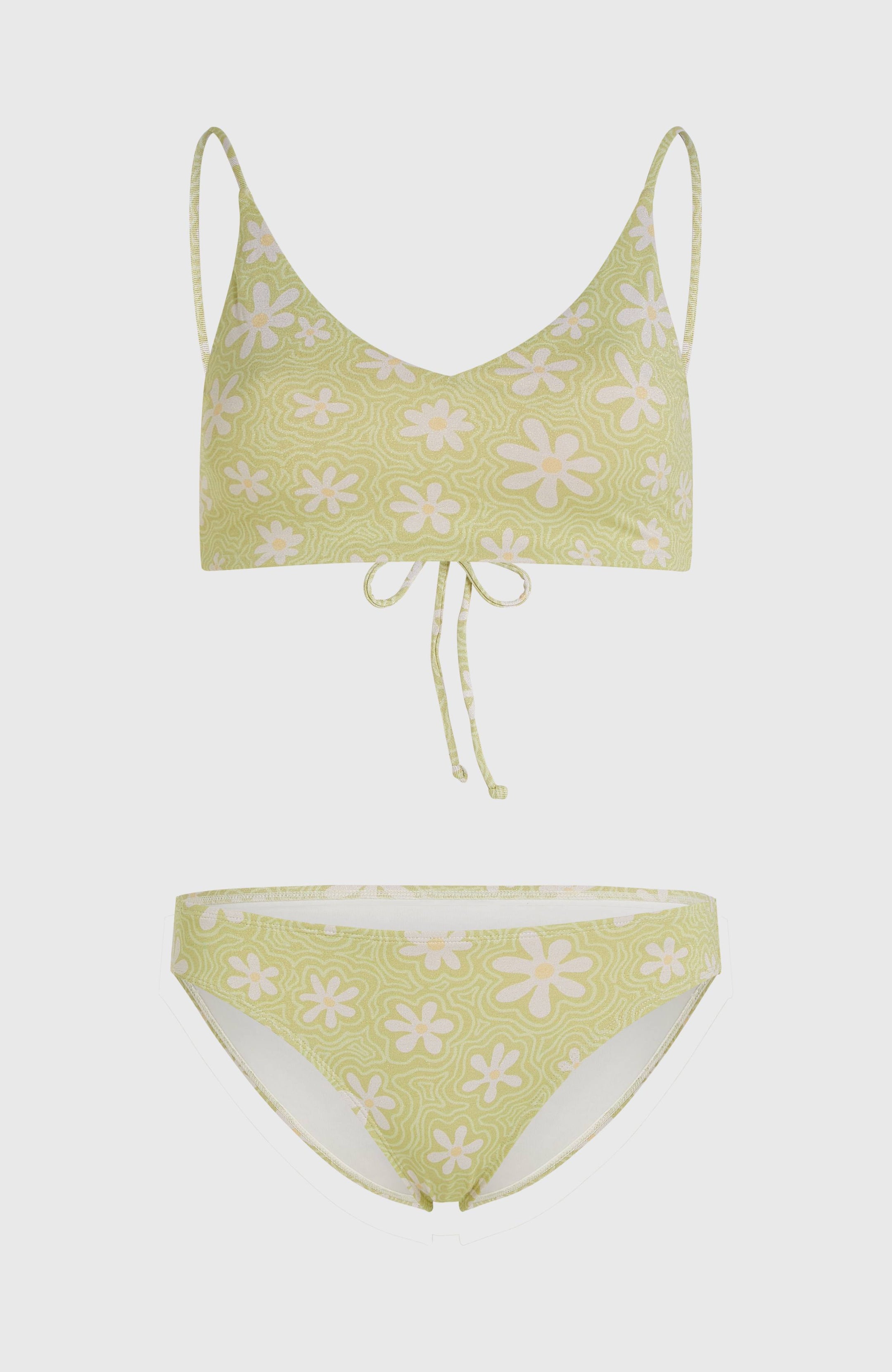 O'Neill Beach Vintage Midles Rita Bikini Set - Green Daisyline
