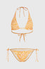 Wotw Mother Maracas Bikini Set - Orange Abstract Wave