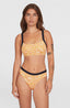 Sport Bikini Set - Orange Abstract Wave