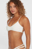 Huntington Bralette Top - Snow White
