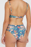 Boulders Strappy Sides Bottom - Blue Painted Tropics