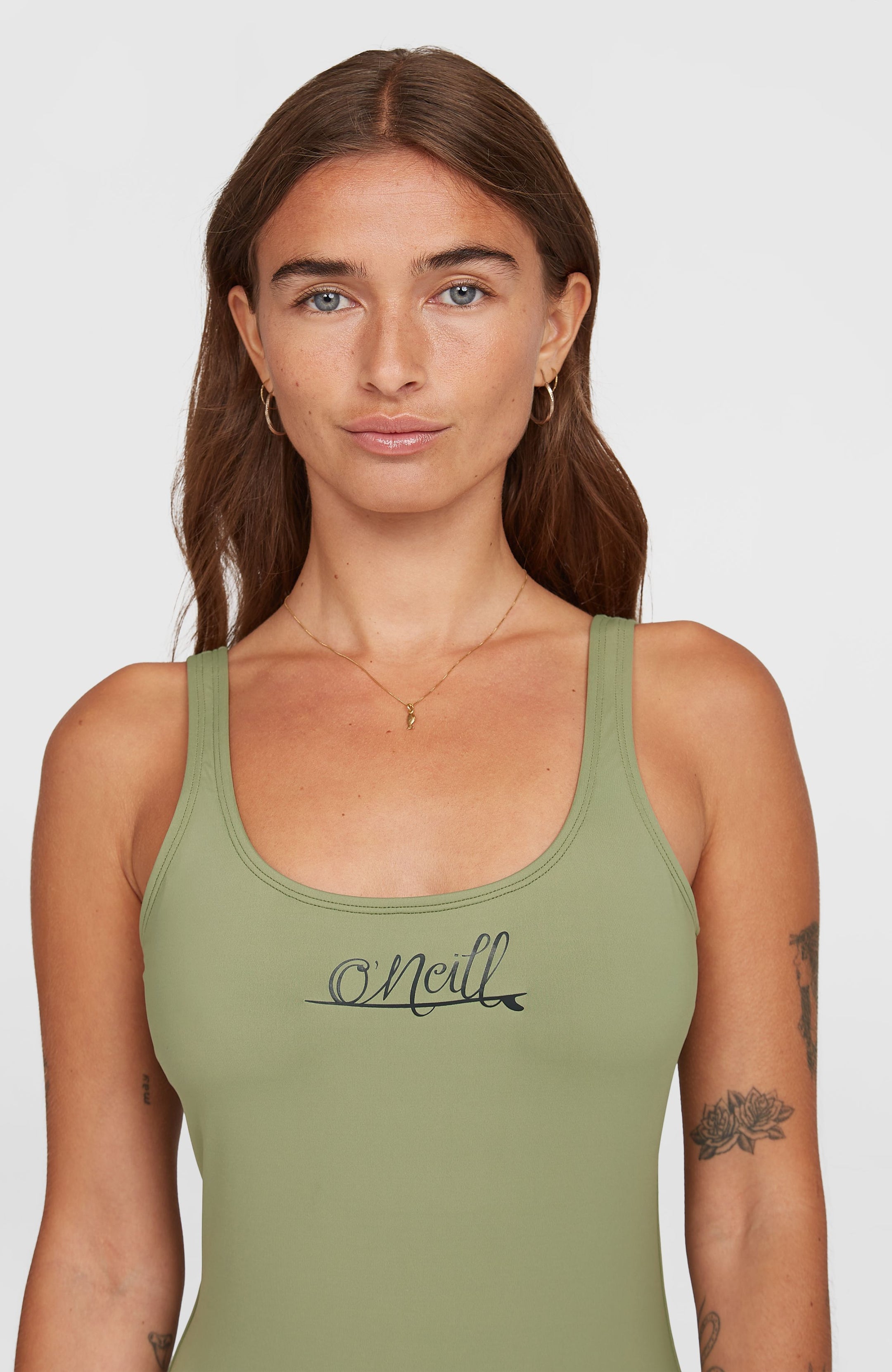 Esssentials O'Neill Script Swimsuit - Avery Fern