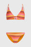 O'Riginals Pismo Flamenco Bikini Set - Orange Sunny Stripe