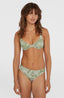 Saltwater Elsie Rita Bikini Set - Green Textured Jungle