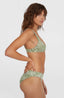 Saltwater Elsie Rita Bikini Set - Green Textured Jungle