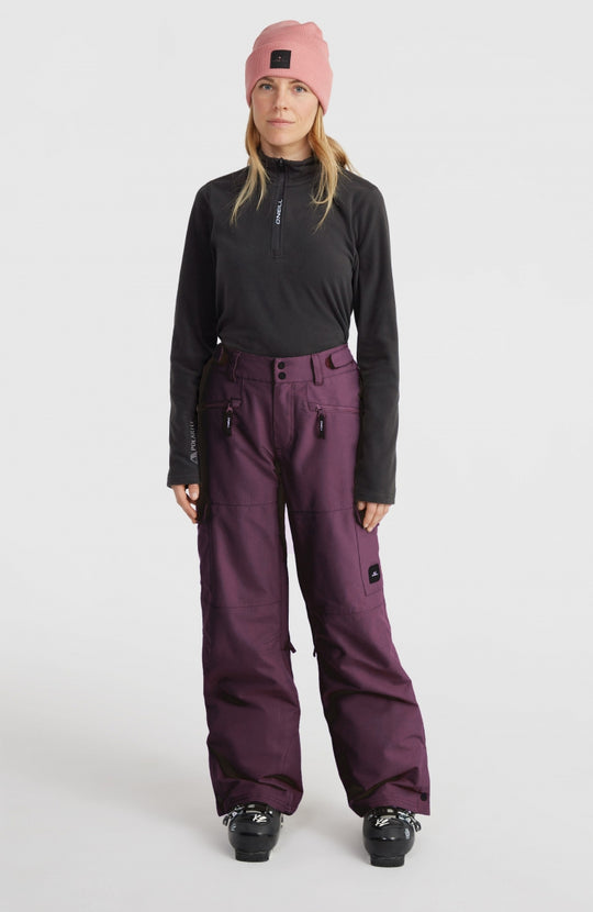 Utility Pro Loose Snow Pants - Aubergine