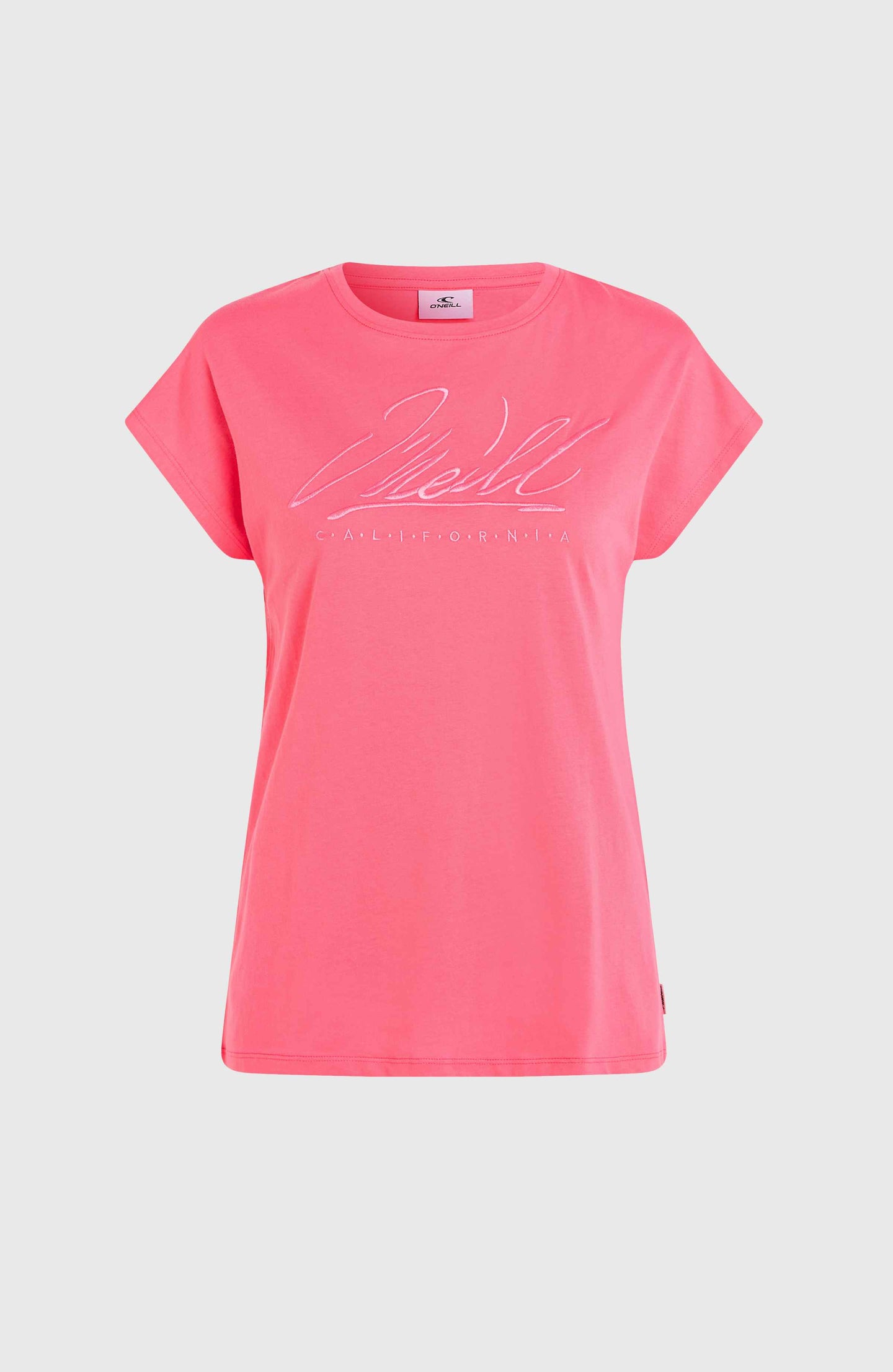 Essentials O'Neill Signature T-Shirt - Perfectly Pink