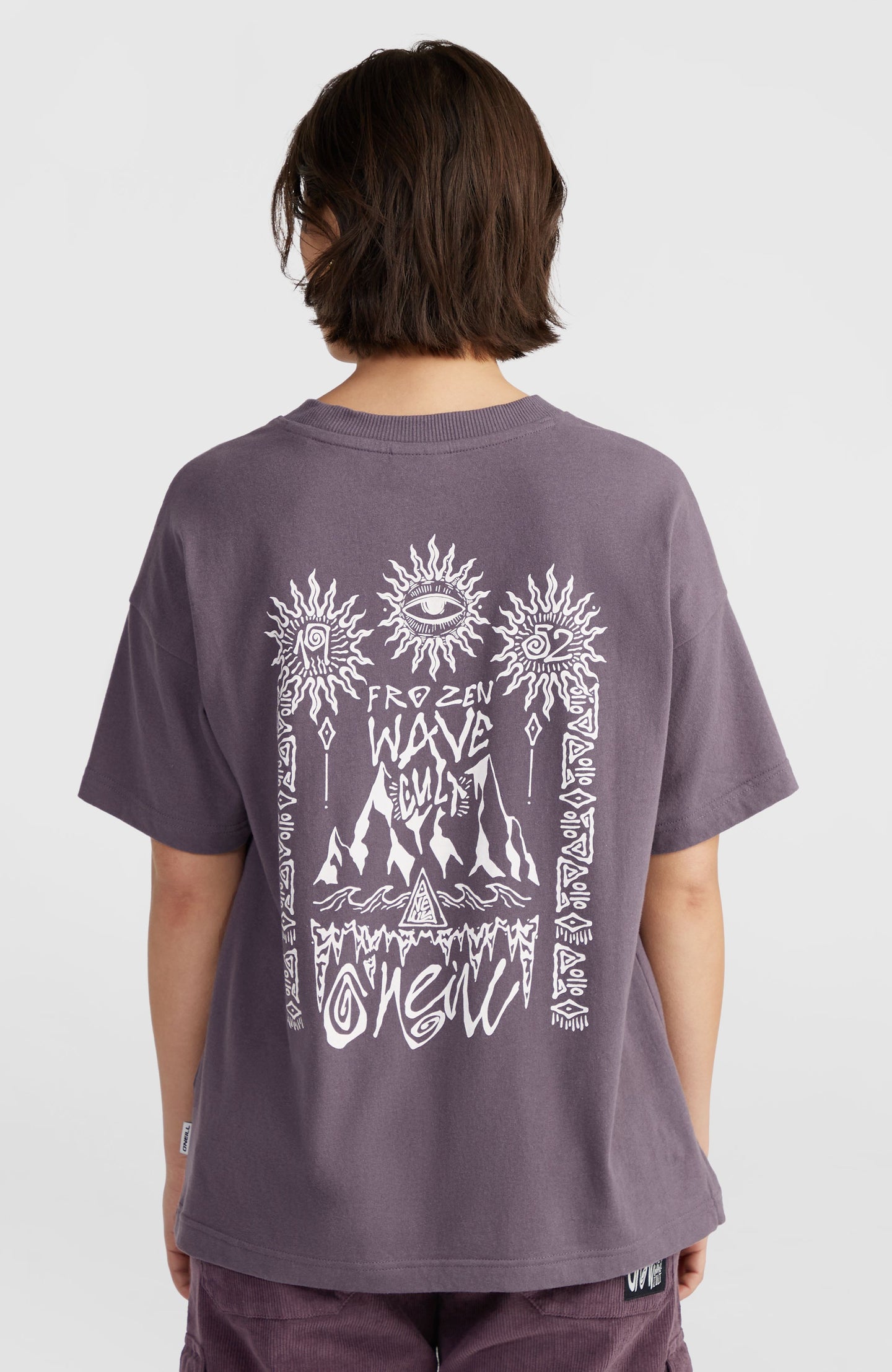 Surf Heroes Loose T-Shirt - Mauve Miracle