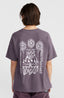 Surf Heroes Loose T-Shirt - Mauve Miracle