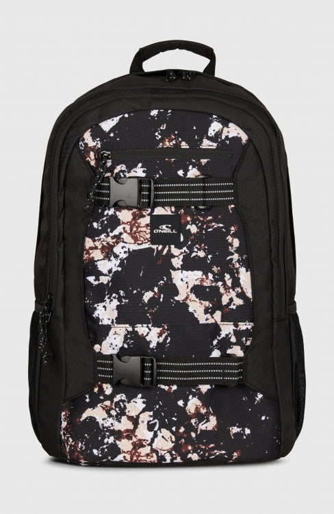 Boarder Backpack - Black/Beige Quarry