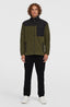 Utility Polartec 200 Fz Fleece - Forest Night Colour Block