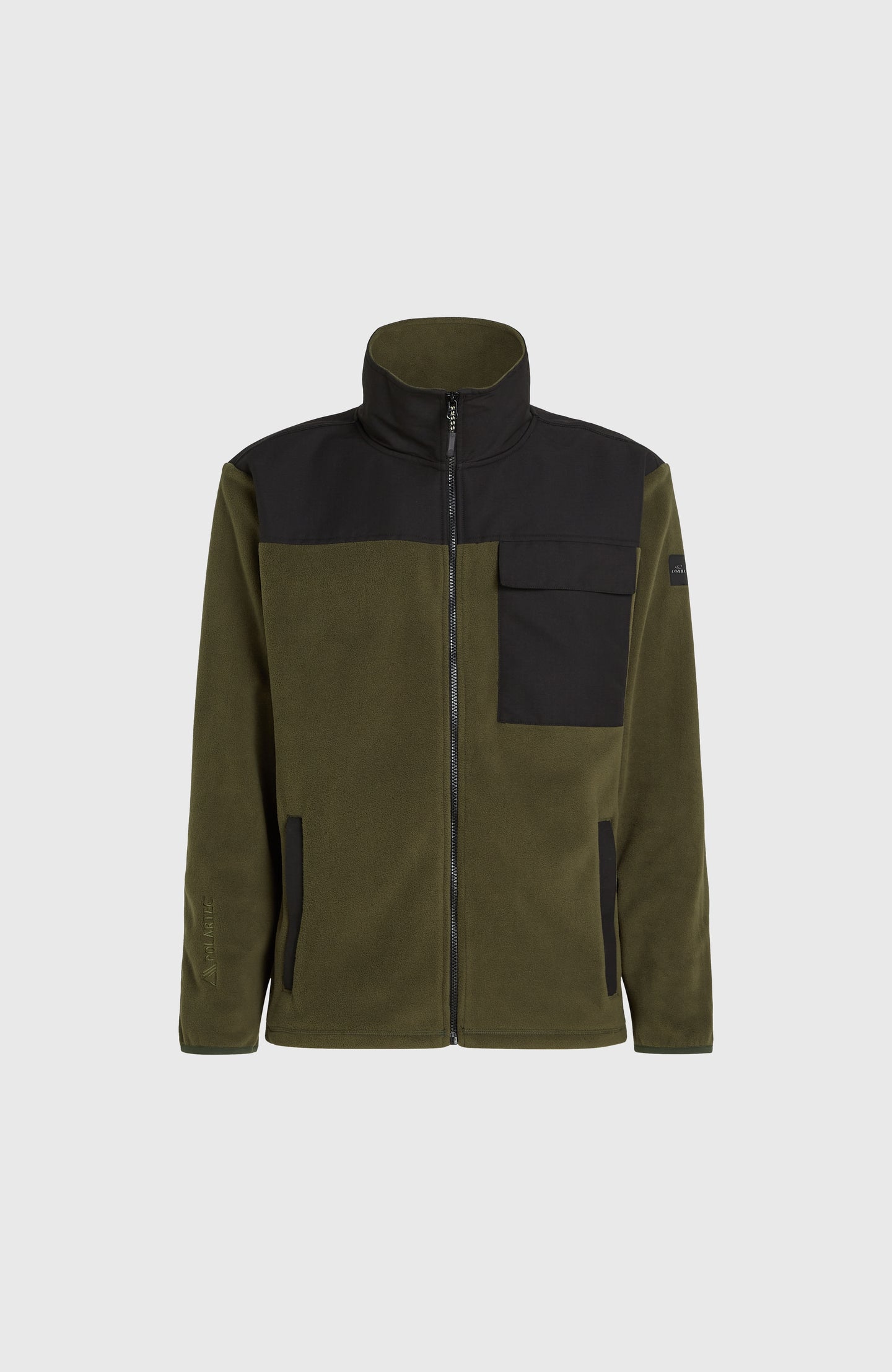 Utility Polartec 200 Fz Fleece - Forest Night Colour Block