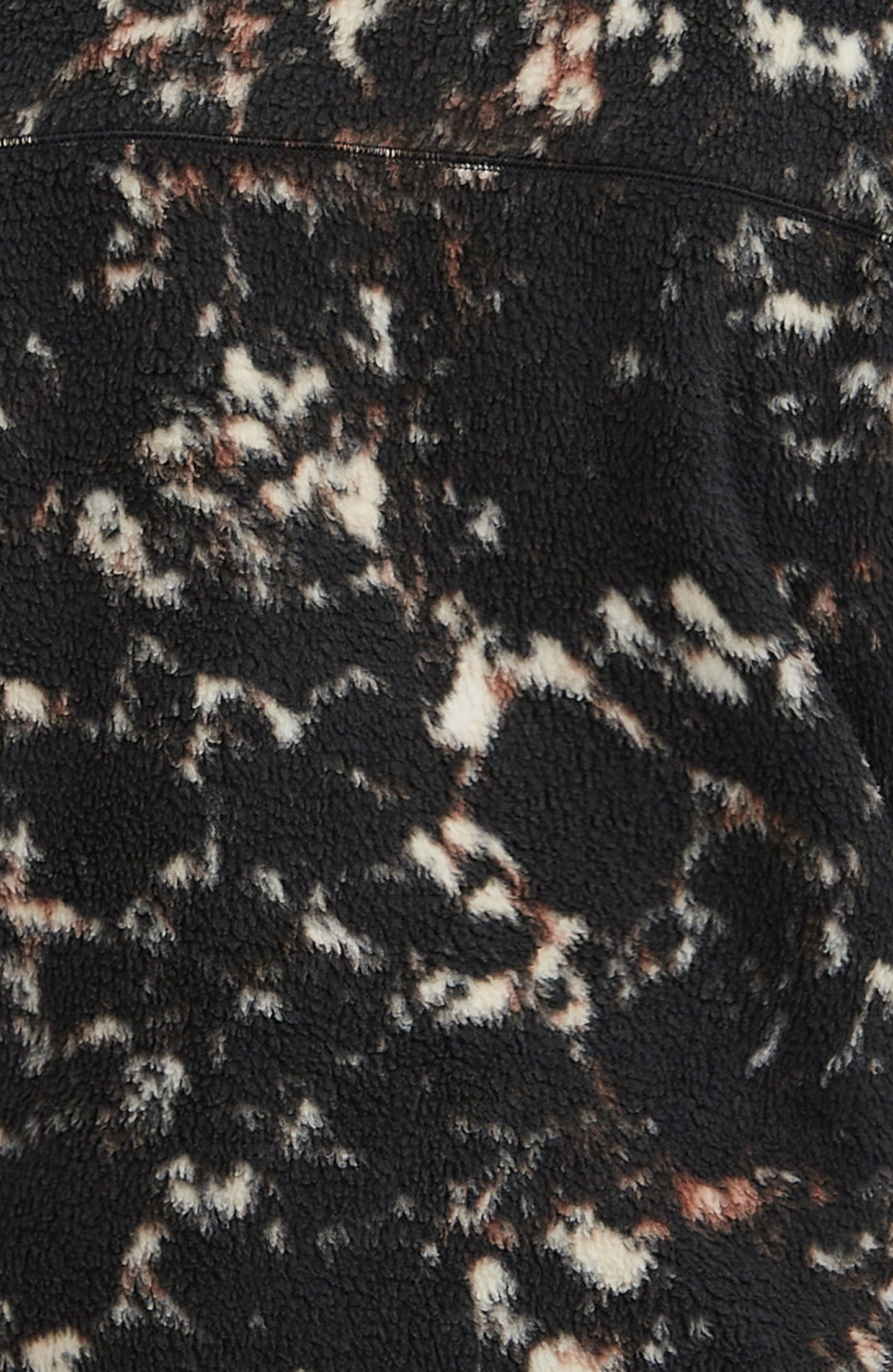 O'Neill Must-Have High Pile Fz Fleece - Black/Beige Quarry