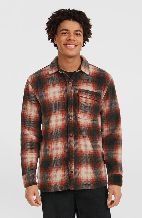 O'Riginals Superfleece Shirt - Bonfire Check