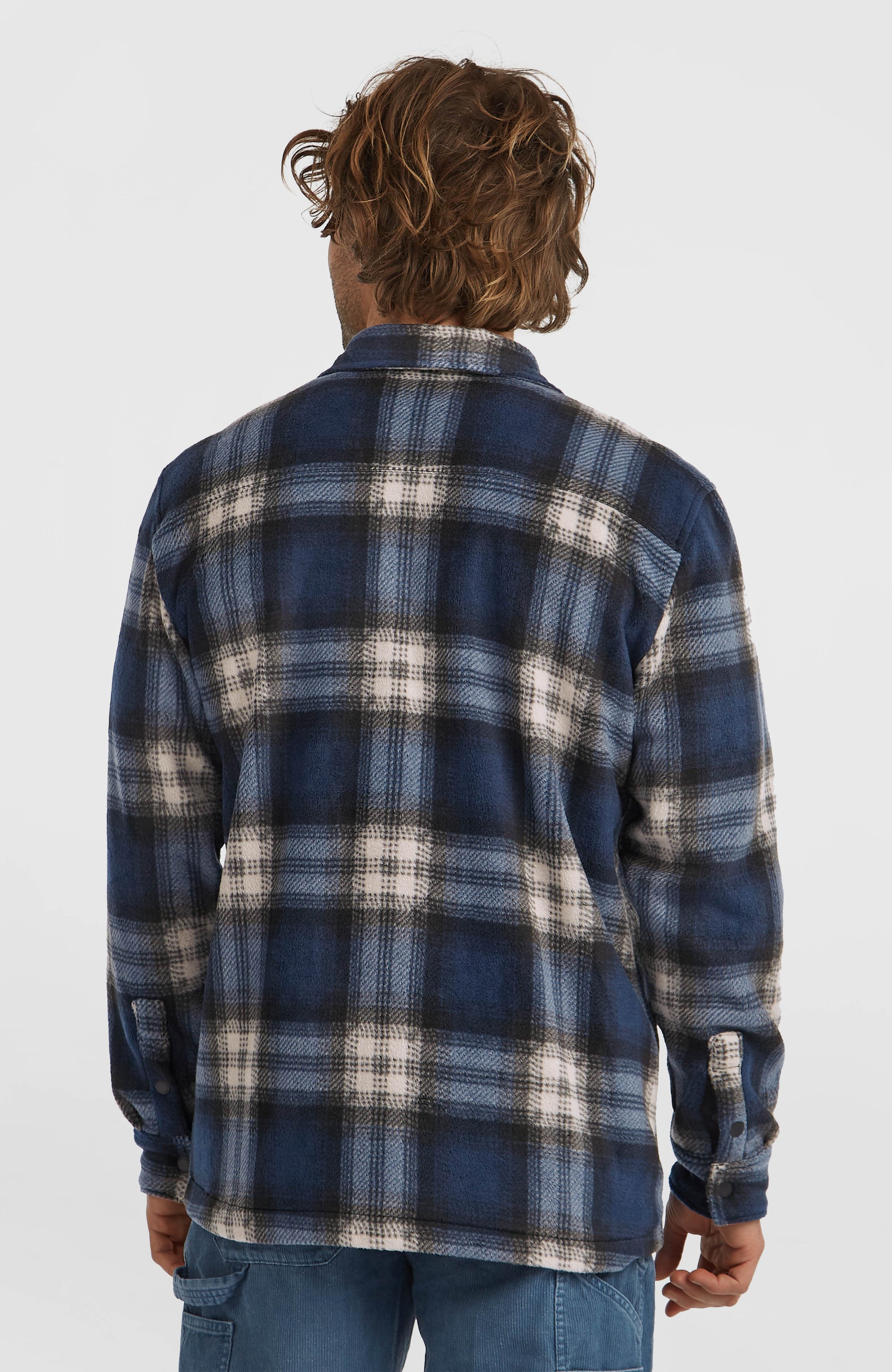 O'Riginals Superfleece Shirt - Mozart Blue Check