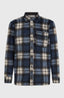 O'Riginals Superfleece Shirt - Mozart Blue Check
