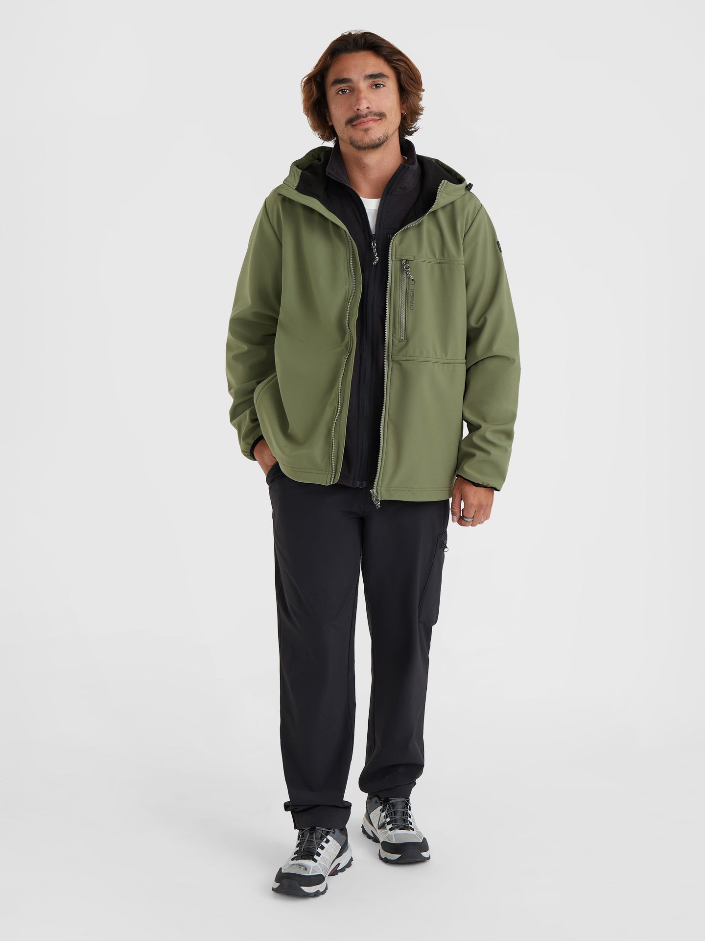 O'Neill Trvlr Series Softshell Jacket - Deep Lichen Green