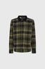 O'Neill Fleece Lined Jacket - Green Check Small