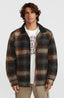 O'Neill Fleece Lined Jacket - Grey Check Small