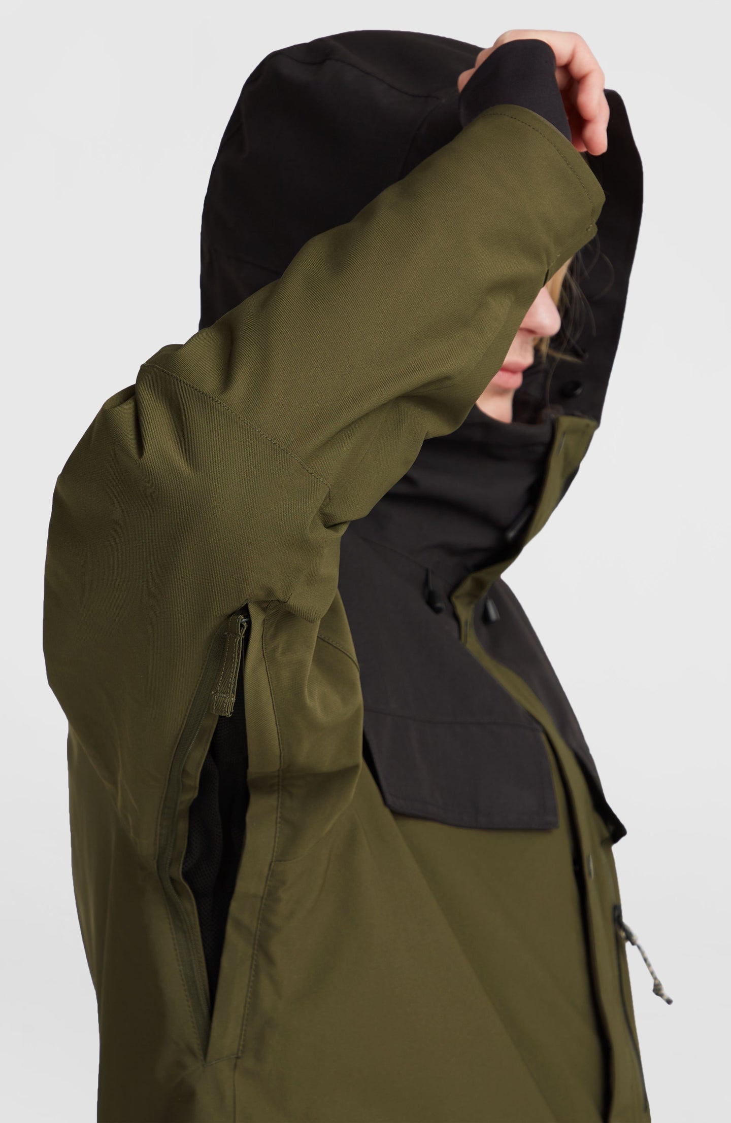 Utility Pro Hybrid Jacket - Forest Night Colour Block