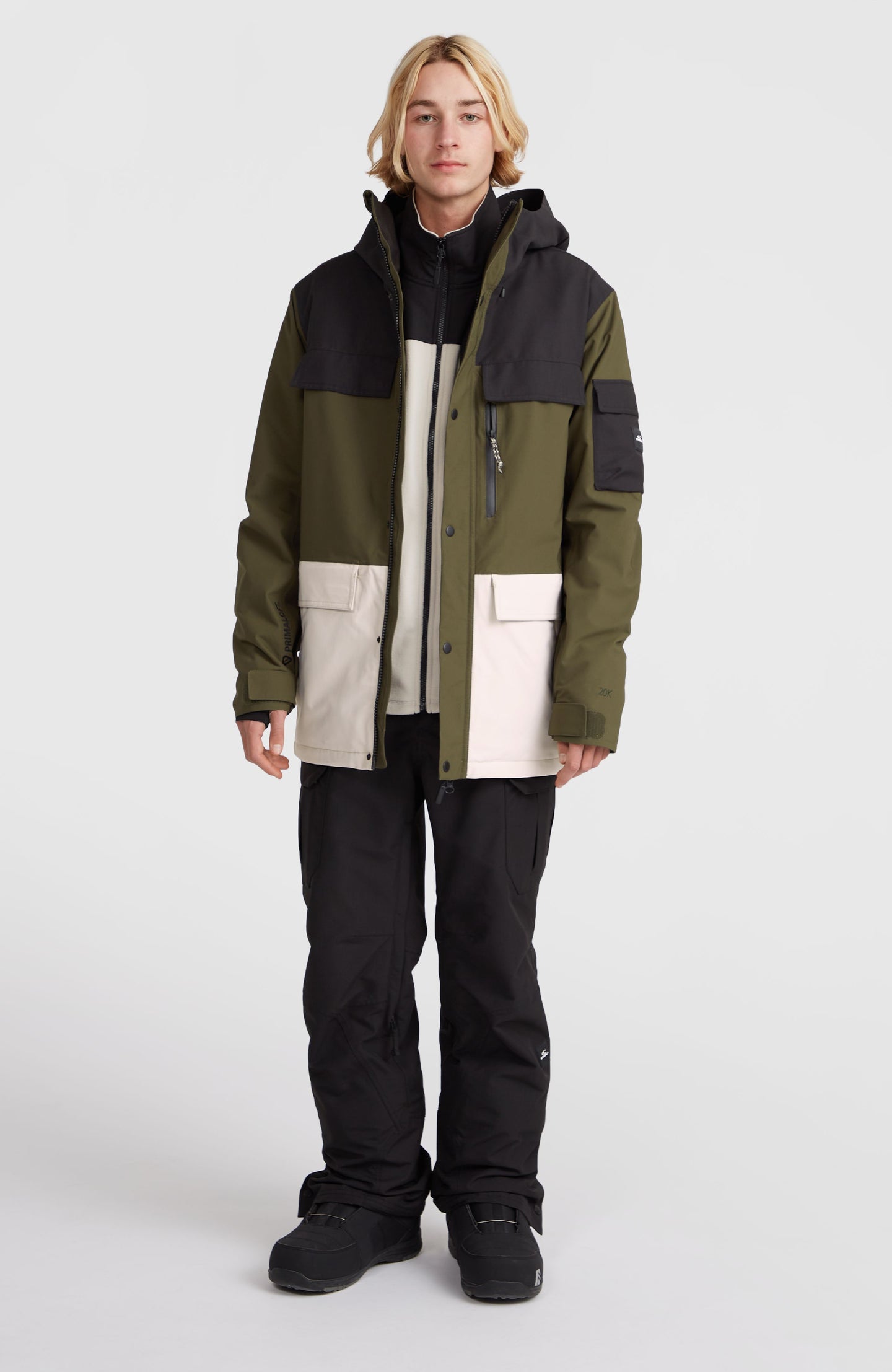 Utility Pro Hybrid Jacket - Forest Night Colour Block