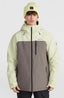 Hammer Plus Snow Jacket - Flint Stone Colour Block