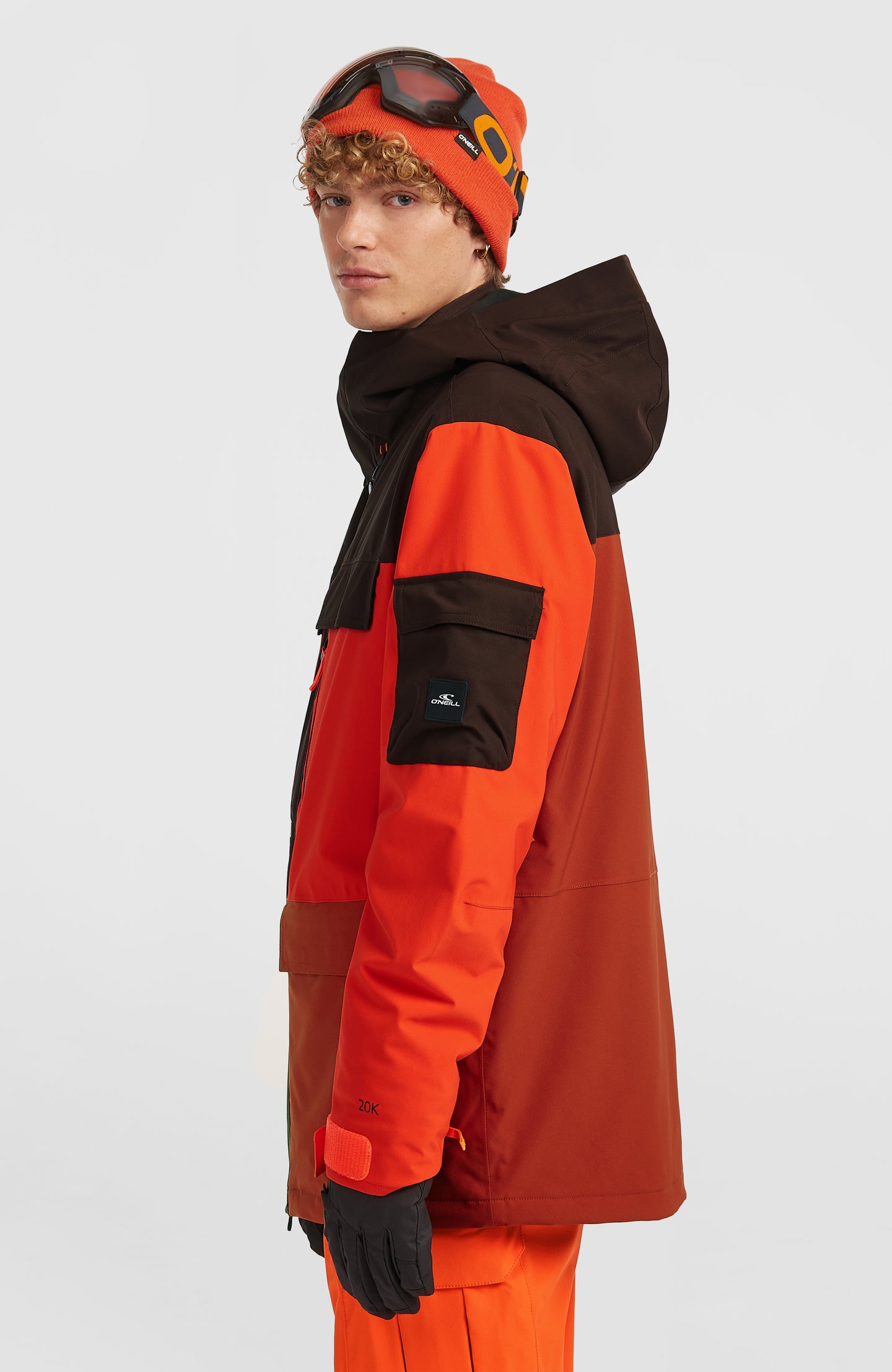 Fwc'Peak Pro Snow Jacket - Bonfire Colour Block