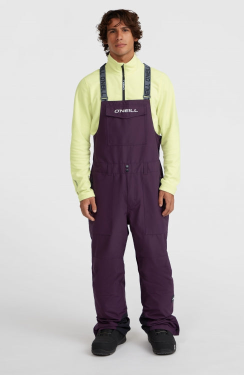 O'Riginals Bib Loose Snow Pants - Aubergine