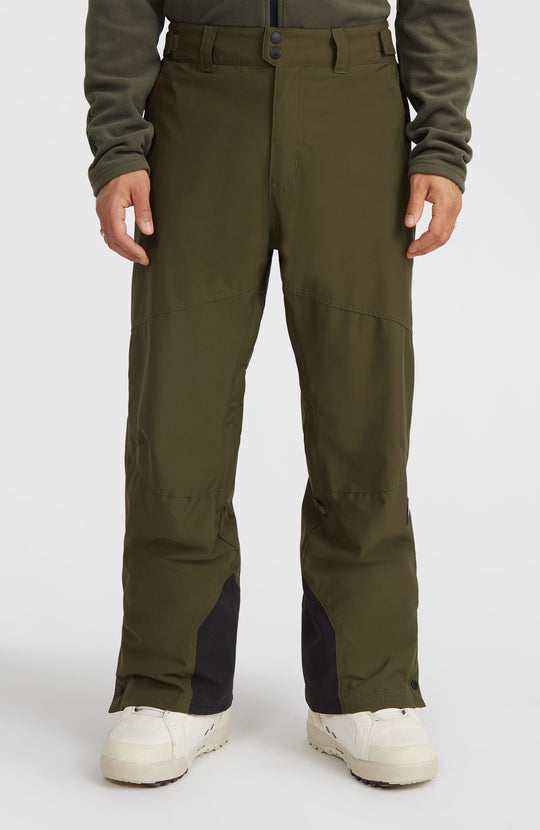 O'Riginals Park Loose Snow Pants - Forest Night